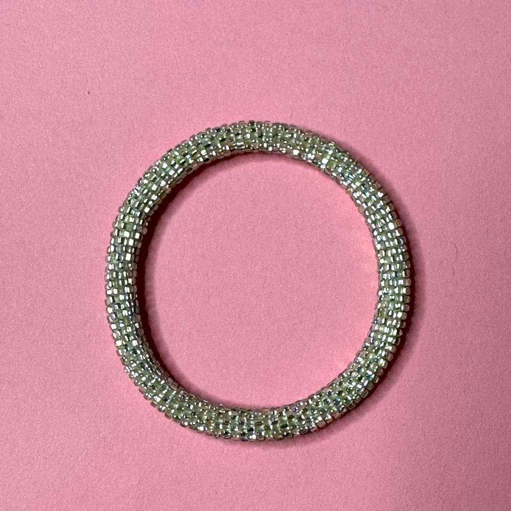 Nepal Style‎ Roll-On Bracelet Silver